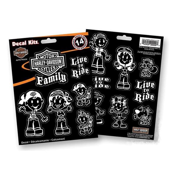 Nálepka Harley Family CG5390