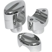 Hefty Smooth Riser – upínky pro řidítka 1‑1/4" (pár)