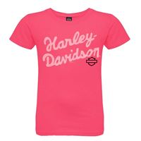 2026 ARRIVAL LITTLE GIRLS BEAUTY SCRIPT TEE / 1539367 – dívčí tričko (hot pink)