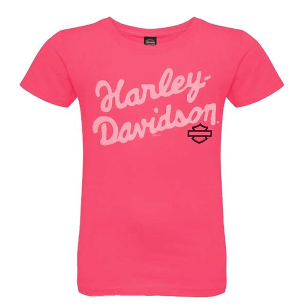 2026 ARRIVAL LITTLE GIRLS BEAUTY SCRIPT TEE / 1539367 – dívčí tričko (hot pink)