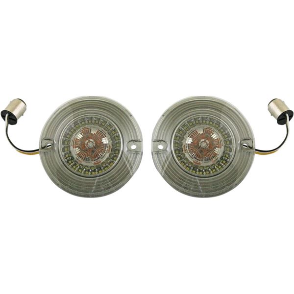 ProBEAM® AMBER/WHITE FLAT DYNAMIC RINGZ™ / 20201609 – přední LED směrovky (sada)