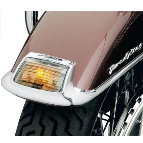 Lens Front Fender Tip s LED světlem – Smoke 20400134