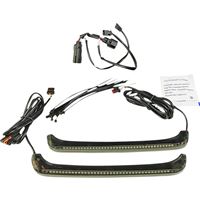 Dual Color Sequential Low Profile Saddlebag Lights