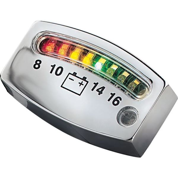 LED indikátor baterie (chrom) - 22120030