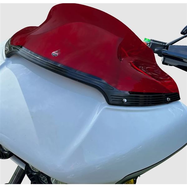 Plexi  štít 9" (červený) pro Road Glide 15-25 - 23100790