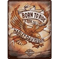 Plechová cedule Harley-Davidson 23317