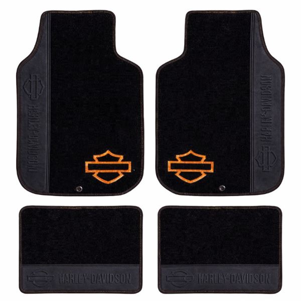 2026 ARRIVAL FLOOR MAT ORANGE 2362 – koberečky do auta (sada 4 ks)