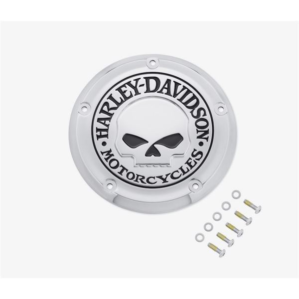 Derby kryt Willie G Skull (chrom) - 25700958