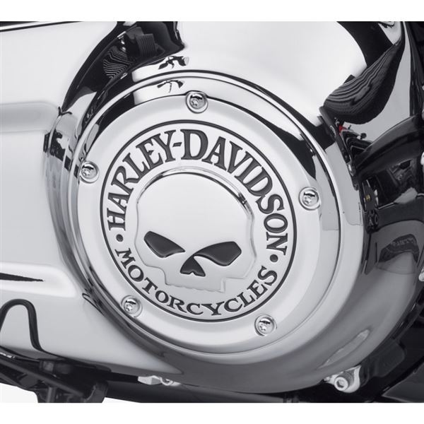 Derby kryt Willie G Skull (chrom) - 25700958