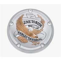 Live to Ride Derby Cover Harley-Davidson 25700961