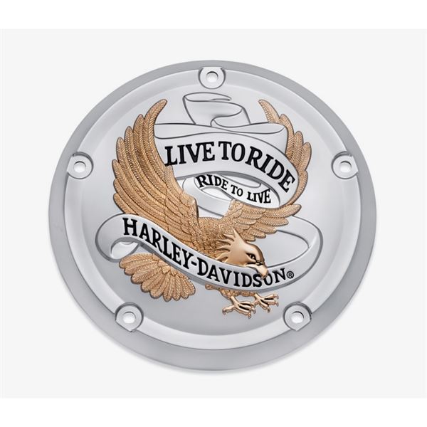 Live to Ride Derby Cover Harley-Davidson 25700961