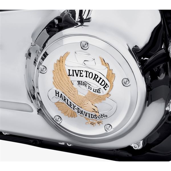 Live to Ride Derby Cover Harley-Davidson 25700961