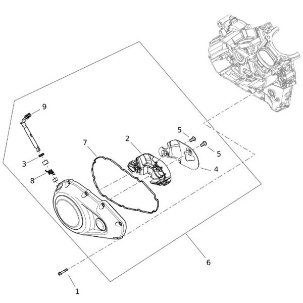 Primary Cover Gasket - 25700979