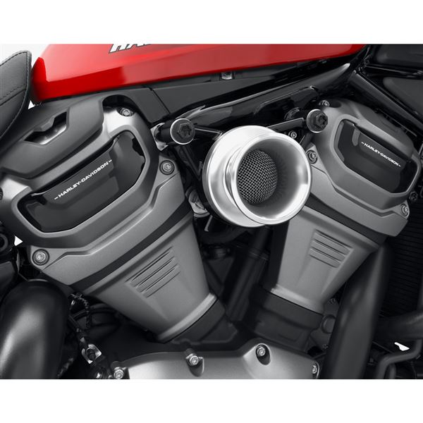 Harley-Davidson sání Velocity Stack – surový hliník – 29400433