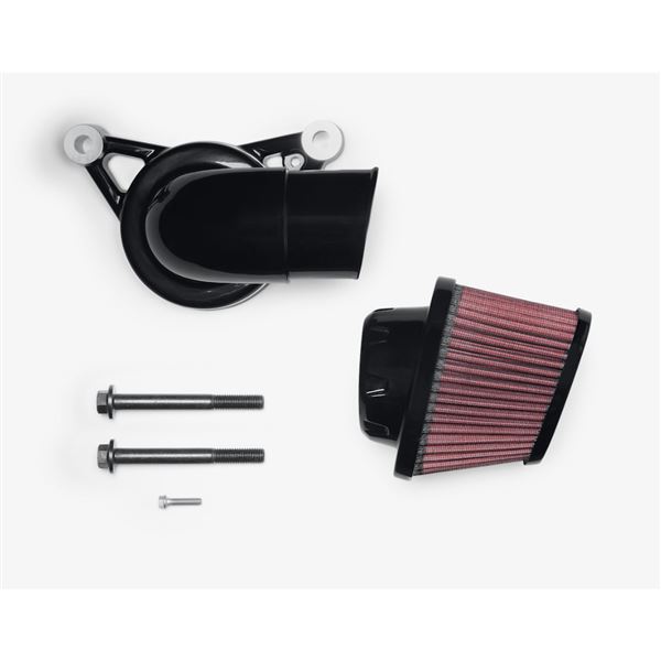 Harley-Davidson sání Heavy Breather – lesklá černá – 29400440