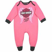 Dívčí overal růžový (dupačky) Harley-Davidson 3000913