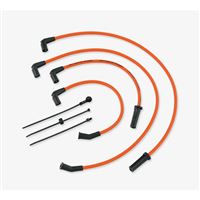 Screamin' Eagle 10MM Phat Spark Plug Wires – Orange