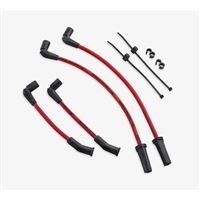 Harley-Davidson Screamin’ Eagle 10mm Phat Spark Plug Wires – Red, 31600112A