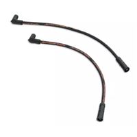 Harley-Davidson Screamin' Eagle 10mm Phat Spark Plug Wires – Black, 31958-04B