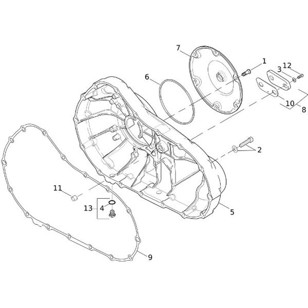 CHAIN INSPECTION COVER GASKET / 34990-08 – originální těsnění kryt řemenu
