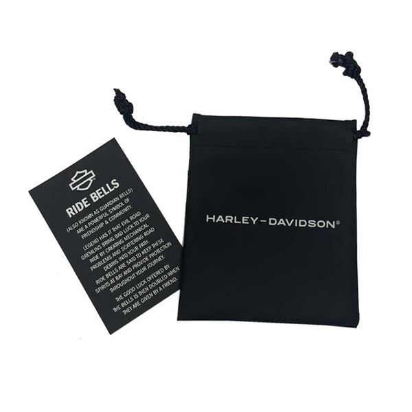 Harley-Davidson zvonek Guardian Ride Bell – #1 Willie G Skull – Stříbrná – 34M00324