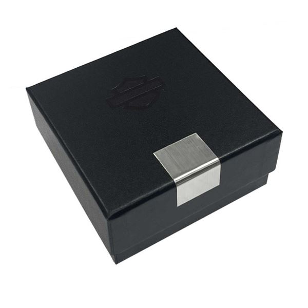 Pánský náhrdelník s přívěskem Skull & Bar & Shield 34N00281