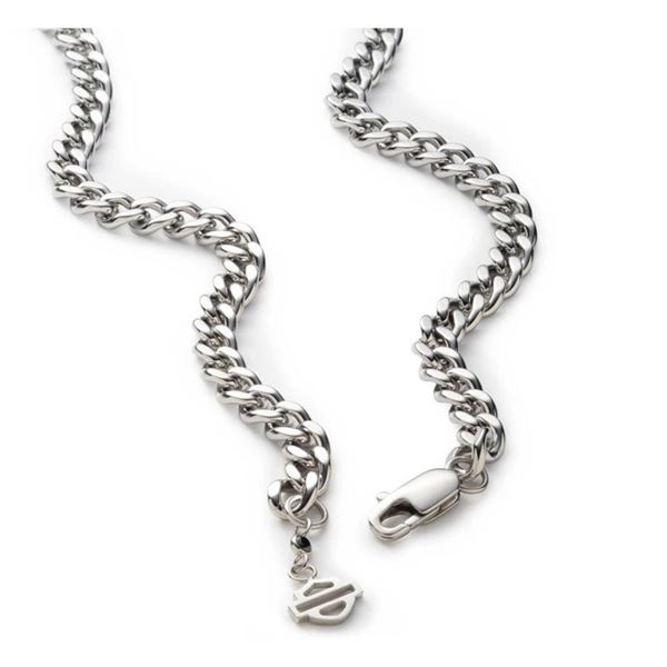 Harley-Davidson pánský náhrdelník s příveskem #1 RWB – Stříbrná – 34N00378