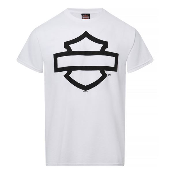 2026 ARRIVAL HD OPEN B&S / 402948530 – pánské bílé tričko