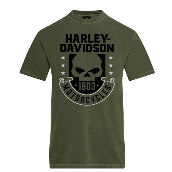 2026 ARRIVAL HD MERIT T‑SHIRT OLIVE / 40294931 – pánské tričko