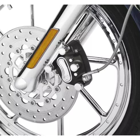 Harley-Davidson Custom Caliper Bolt Cover Kit – Chrome, 40955-05