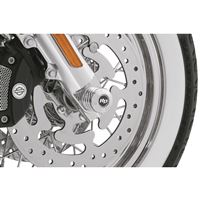 Harley-Davidson® Front Axle Nut Covers – Chrome 43000062