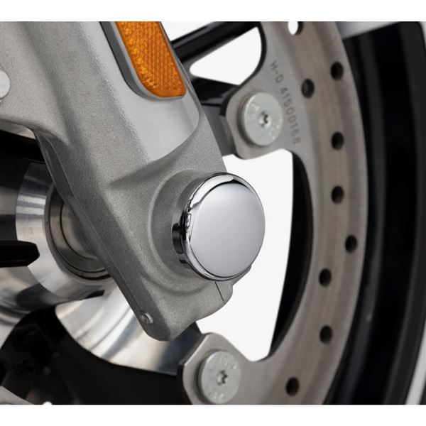 Chrome Front Axle Nut Covers 43000315