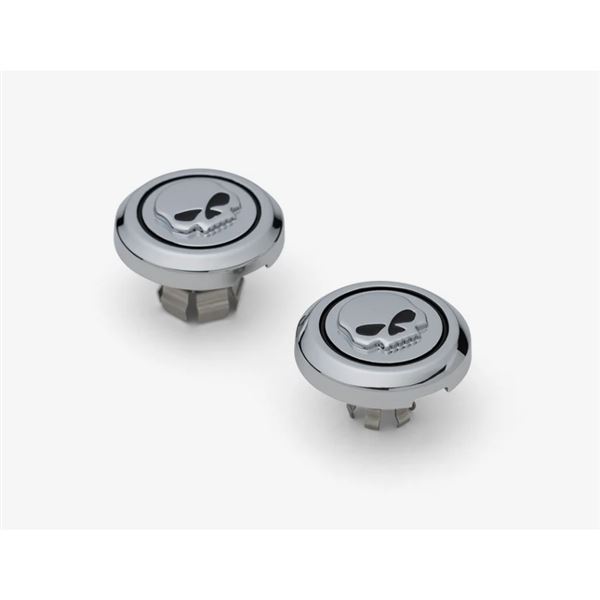 Willie G Skull Front Axle Nut Covers 43000318