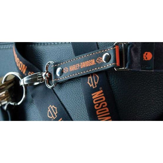 2026 ARRIVAL HARLEY‑DAVIDSON POLYESTER LANYARD / 4412 – klíčenka na krk