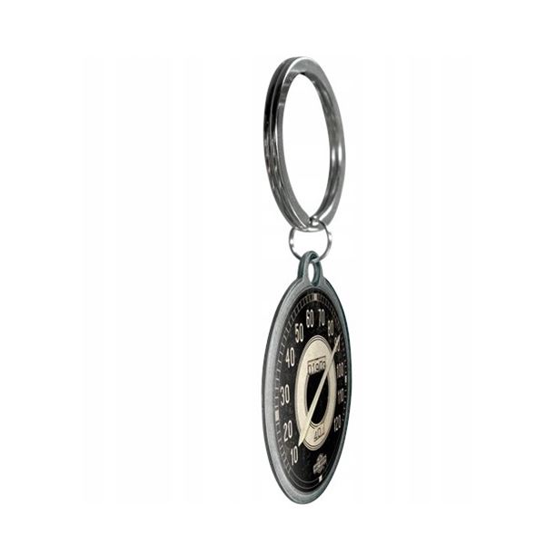 Harley-Davidson Tacho klíčenka – Stříbrná/Černá – 48054