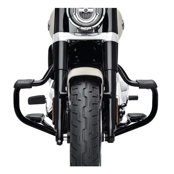Mustache Engine Guard - Black - Softail 49000240