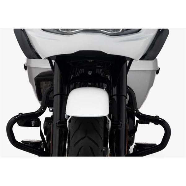 Harley-Davidson® Engine Guard for Fairing Lowers – Gloss Black 49000285