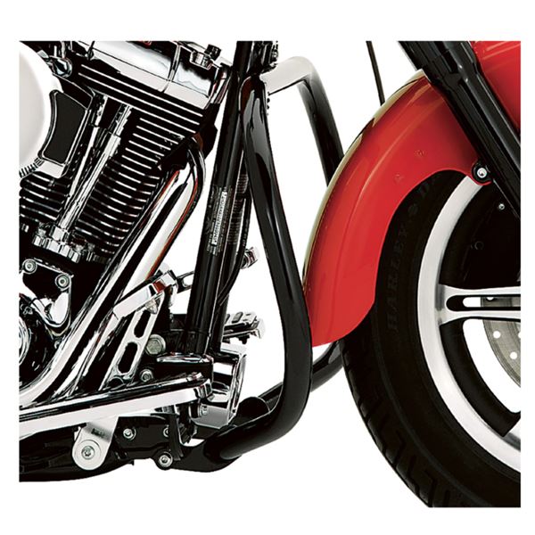 Harley-Davidson® Gloss Black Engine Guard Kit – 49023-02A