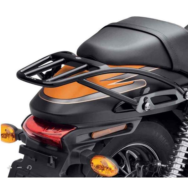 Harley-Davidson® Odnímatelný dvoumístný nosič zavazadel – černý 50300091
