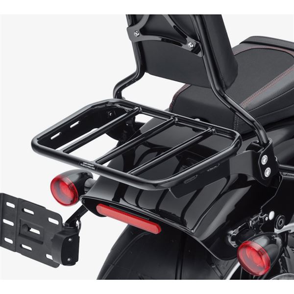Lesklý černý luggage rackpro HoldFast sissy bar - 50300127B