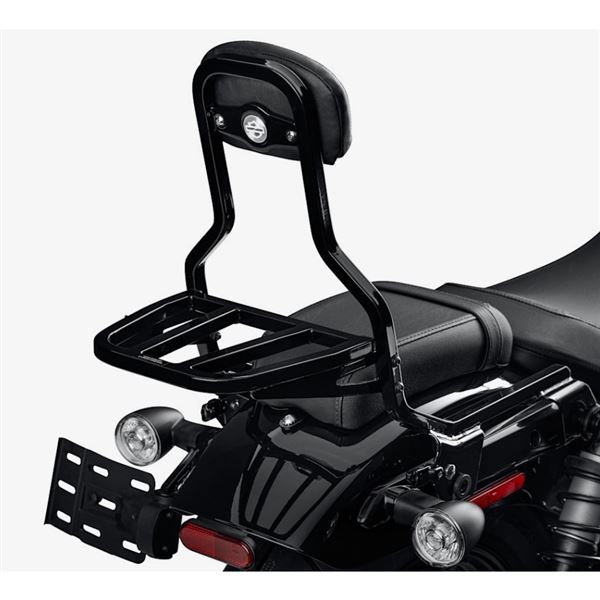 Harley-Davidson sport zavazadlový nosič pro HoldFast Sissy Bar – Lesklá černá – 50300292A