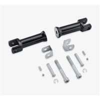 Harley-Davidson Passenger Footpeg Support Kit – Gloss Black, 50500769