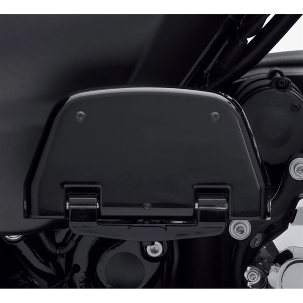 Harley-Davidson Traditional Passenger Footboard Pans – Gloss Black, 50501799