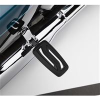 DEALER EXCLUSIVE Harley-Davidson Carbide eloxované stupačky spolujezdce – 50503329