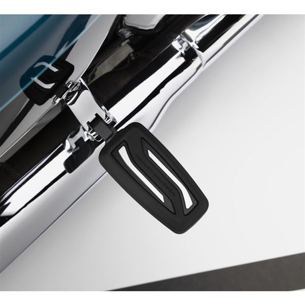 DEALER EXCLUSIVE Harley-Davidson Carbide eloxované stupačky spolujezdce – 50503329