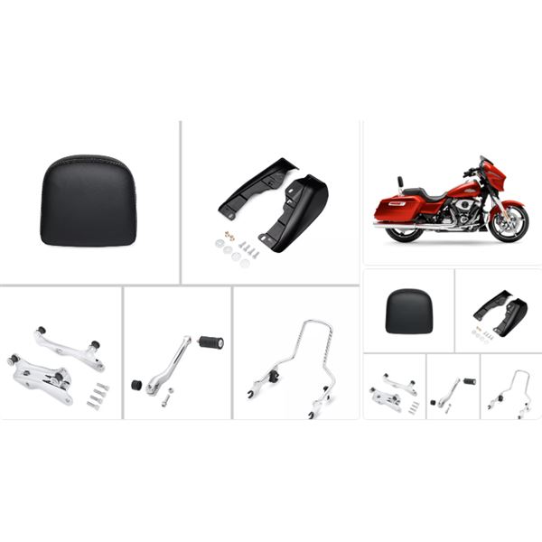 Harley-Davidson 50700114 – Day-Tripper Accessory Package (Chrome)