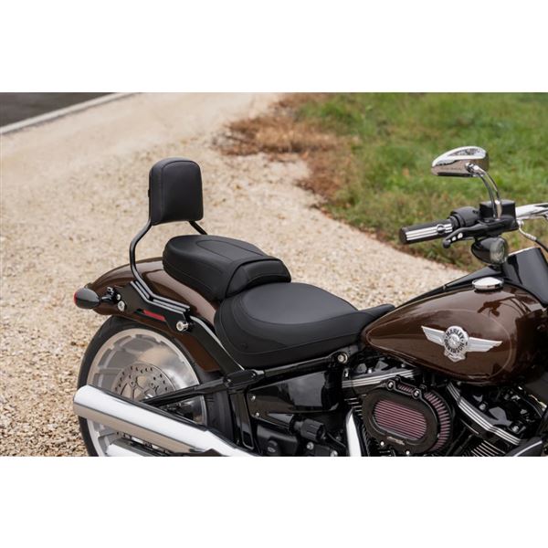 Harley-Davidson HoldFast Sissy Bar Upright – Standard Height – Gloss Black OEM 52300439