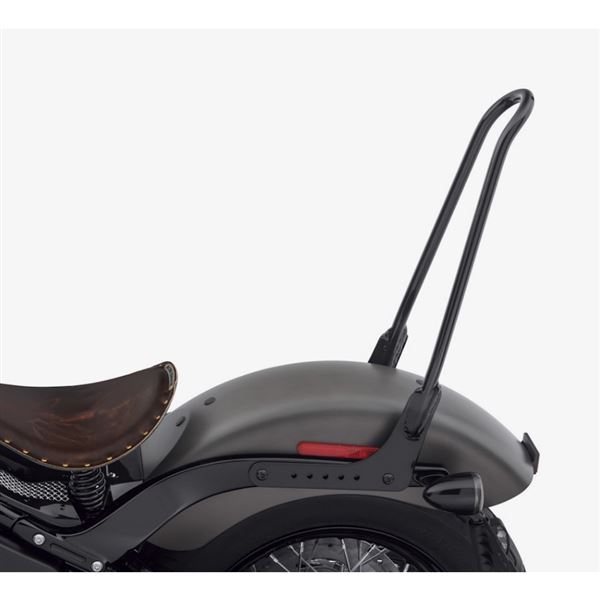 One-Piece Tall Rigid Mount Sissy Bar lesklá černá - 52300502