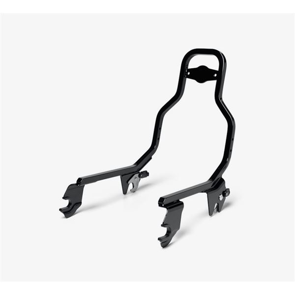 Harley-Davidson HoldFast opěrka Sissy Bar, nízká – Lesklá černá – 52300702A