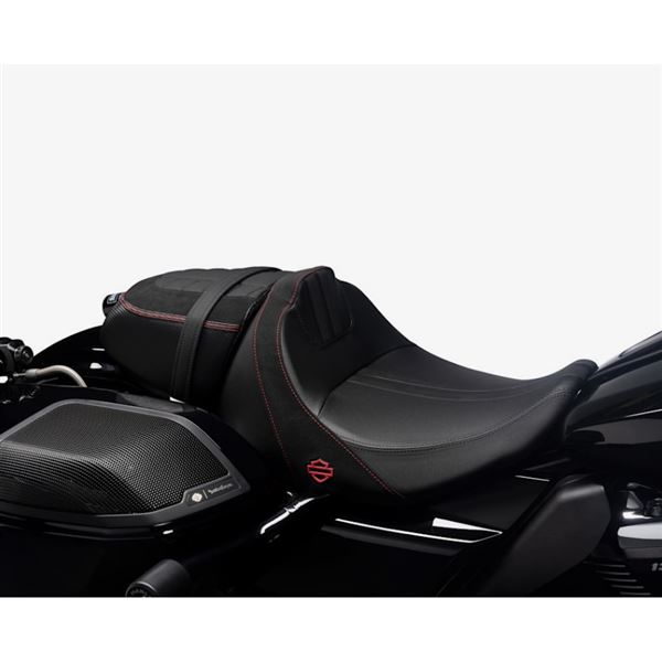 Sportovní  sedlo spolujezdce s kontrastním stehem - 52400378